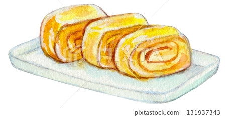 水彩煎蛋 131937343