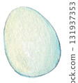 White eggs painted in watercolor 131937353