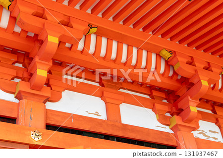 日本傳統建築的屋簷結構 日本傳統建築的屋簷結構 131937467