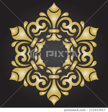 Classic Vector Fine Pattern With Various Arabesques Classic Vector Fine Pattern With Various Arabesques 131937657