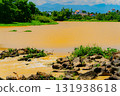 The river after the rains. 131938618
