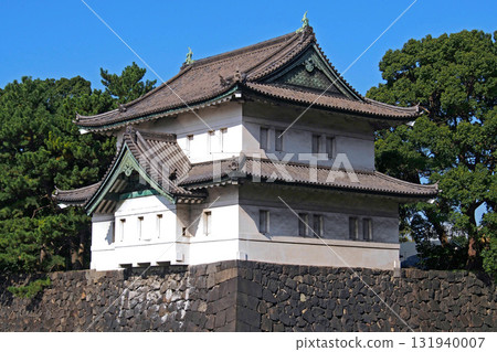 舊江戶城（皇宮）的櫓辰巳[東京都千代田區] 131940007