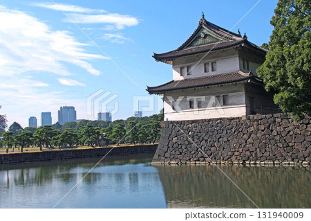 舊江戶城（皇宮）的櫓辰巳[東京都千代田區] 131940009