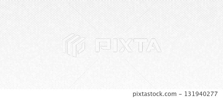 Healthcare Medtech Background Pattern Texture, Ultra Light Circles And Triangles Form A Clean Hex Mesh Gradient With Large Copy Space, Sterile White BG For Reports, Apps, Slides. Vector Illustration 131940277