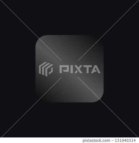 Original Squared Badge Sticker Label In Dark Grey Holograph Gradient Style. Glossy Metallic Icon Logo Seal For Branding, Promo, Ecommerce UI, Shop Product Advertising. Vector Illustration Original Squared Badge Sticker Label In Dark Grey Holograph Gradient Style. Glossy Metallic Icon Logo Seal For Branding, Promo, Ecommerce UI, Shop Product Advertising. Vector Illustration 131940314