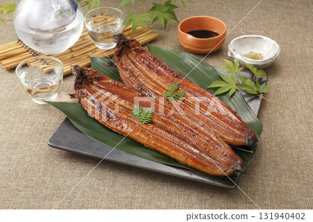 Grilled eel (2 pieces) Kinome 131940402
