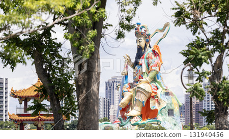 Pei Chi Pavilion honors the taoist deity Xuan Wu under the honorific "God-Emperor of the North Pole 131940456
