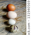 Arrangement of eggs as symbol of growth, abundance, prosperity, success, togetherness etc 131940569