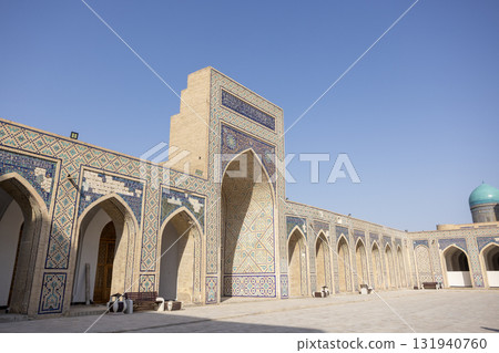 square of Po-i-Kalan, or Poi Kalan is an Islamic religious complex located in Bukhara, Uzbekistan square of Po-i-Kalan, or Poi Kalan is an Islamic religious complex located in Bukhara, Uzbekistan 131940760