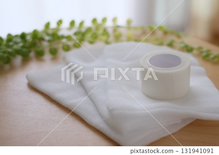 Medical gauze and tape 131941091