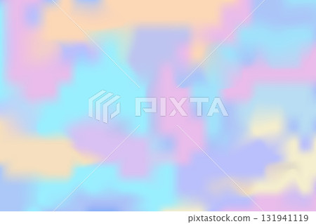 Fantasy pastel iridescent unicorn background, hologram gradient blur. Fluid pearl ombre bg. Vintage groovy cover, foil. Fantasy pastel iridescent unicorn background, hologram gradient blur. Fluid pearl ombre bg. Vintage groovy cover, foil. 131941119