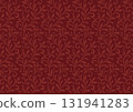 植物葉圖案背景優雅的無縫設計 131941283
