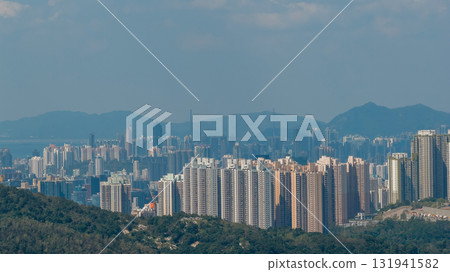 Oct 4 2025 Historic Anderson Road Overlooking Kowloon and Quarry 131941582