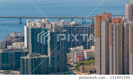 Oct 4 2025 Vibrant Urban Life in Tseung Kwan O 131941590