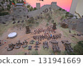Oct 4 2025 Model Of Great Wall Siege With Soldiers, Towers, And War Machines 131941669