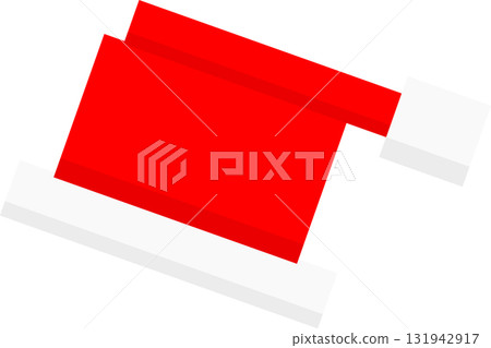 Santa Claus simple red hat 131942917