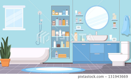 Cozy Bathroom Decor 131943669