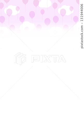 Balloon Background〈Postcard〉 G-3' 131944006