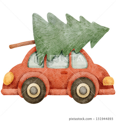 Pine tree transport vehicle 131944893