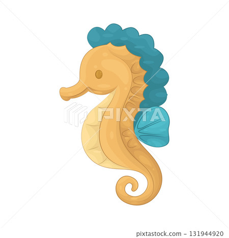 Illustration of seahorse Illustration of seahorse 131944920