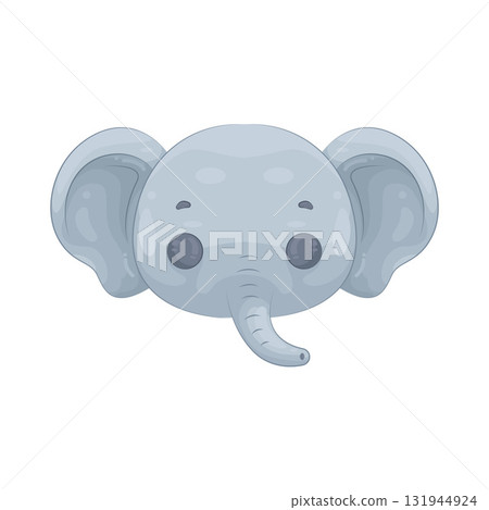 Illustration of elephant Illustration of elephant 131944924
