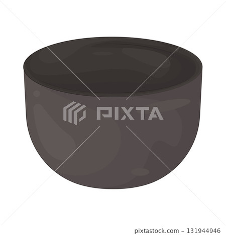 Illustration of hair dye bowl Illustration of hair dye bowl 131944946