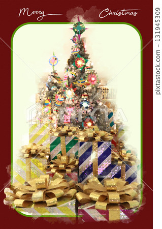 a present christmas tree 2 a present christmas tree 2 131945309