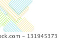 Minimal pastel rectangles with colorful stripes abstract geometric background 131945373