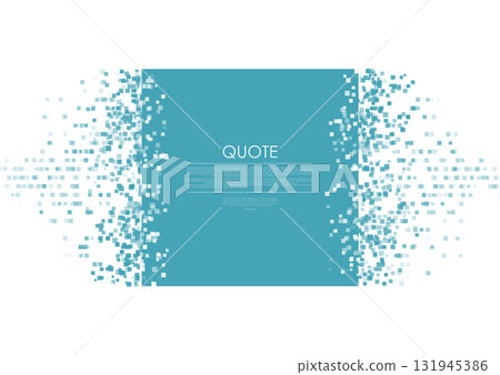 Blue pixelated square minimal abstract geometric background Blue pixelated square minimal abstract geometric background 131945386