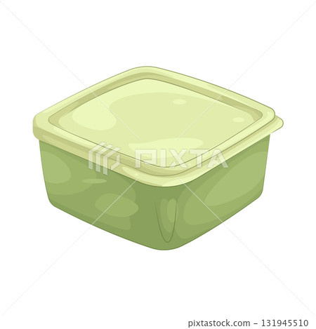 Illustration of food container Illustration of food container 131945510