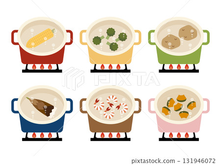 Boil the ingredients 131946072