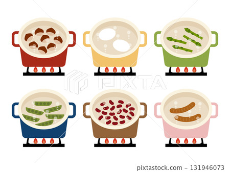 Boil in a pot 131946073