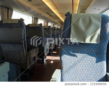 Seats inside a JR express train Seats inside a JR express train 131948030
