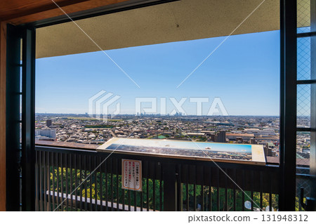 Komakiyama Castle, view from the observation deck (Komaki City, Aichi Prefecture) 131948312