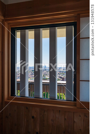 Komakiyama Castle, view from the observation deck (Komaki City, Aichi Prefecture) 131948578