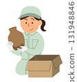 Organizing and cleaning up before death 3/Female worker 1 131948846