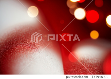 紅色光粒子閃耀的華麗節慶背景素材 131948909