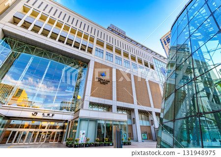 Sapporo Station in the early morning, Sapporo, Hokkaido Sapporo Station in the early morning, Sapporo, Hokkaido 131948975