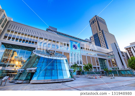 Sapporo Station in the early morning, Sapporo, Hokkaido 131948980