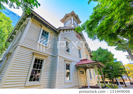 Sapporo Clock Tower in the early morning, Sapporo, Hokkaido 131949006