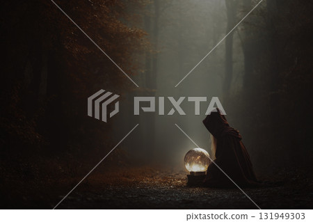 Halloween mystery concept, Generative AI Halloween mystery concept, Generative AI 131949303