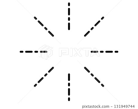 Simple sunburst monotone Simple sunburst monotone 131949744