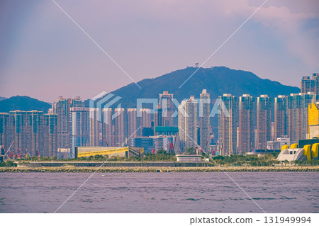 香港住宅區及山景 131949994