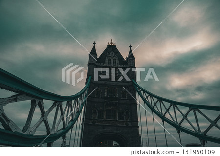 Cloudy Tower Bridge Cloudy Tower Bridge 131950109