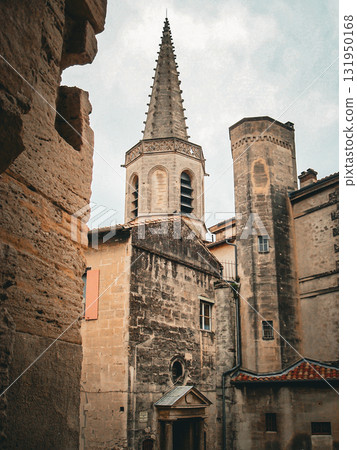 Church spire of Arles 131950168
