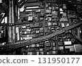Los Angeles Industrial Area and Freeways 131950177