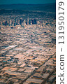 Aerial view of downtown Los Angeles 131950179