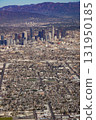 Los Angeles Mountains and Cityscape 131950185