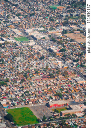 Residential area in Los Angeles Residential area in Los Angeles 131950187