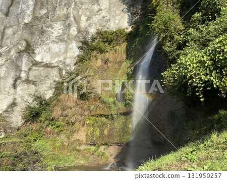 Landscape with a waterfall Landscape with a waterfall 131950257